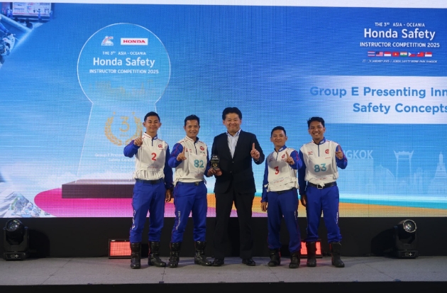 Instruktur Safety Riding Astra Honda Kembali Ukir Prestasi di Kompetisi Asia & Oceania