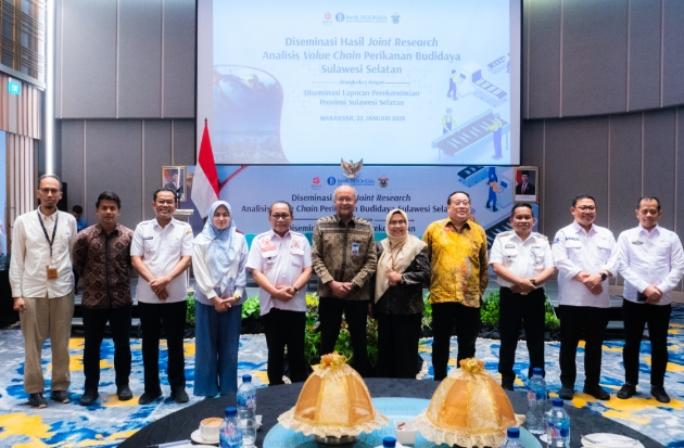 BI Sulsel Diseminasi Hasil Riset Perikanan Budidaya, Hasilkan 3 Rekomendasi Penting