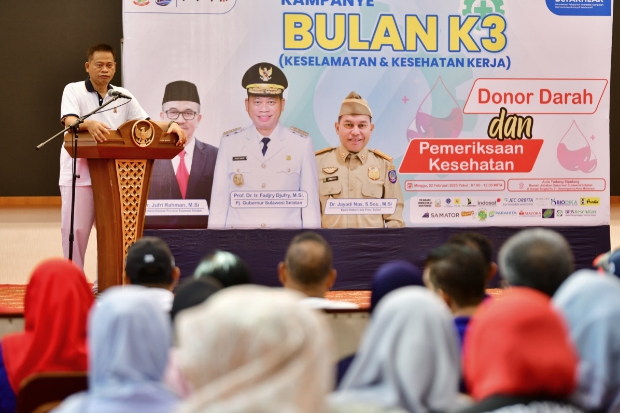 Kegiatan Bulan K3 Nasional di Sulsel Tak Pakai APBD