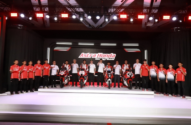 Dream Team Astra Honda Terus Dominasi Balap Asia dan Jajaki Eropa