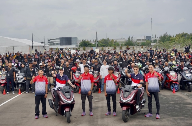 Berkah Punya PCX, 500 Bikers Honda Ditemui Pembalap MotoGP