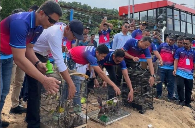 Pertamina Gelar Pelepasliaran Satwa Langka di Tolitoli, Dukung Pelestarian Alam