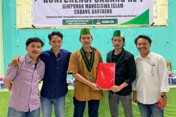 Imam Aslam Terpilih Memimpin HMI Cabang Bantaeng