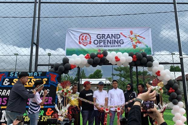 Lapangan Mini Soccer dengan Rumput Standar FIFA Sudah Hadir di Wajo