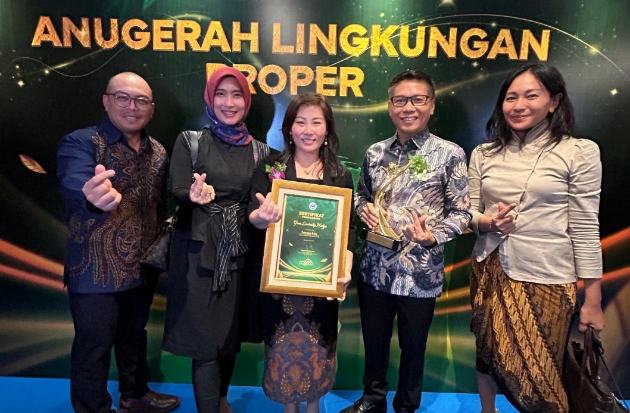 Ukir Sejarah! PT Vale Raih PROPER Emas 2024 & Green Leadership Award