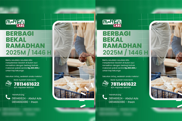 Yayasan Mahtan Hadirkan Program Mahtancare Berbagi Jelang Ramadan 1446 H