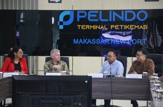 Duta Besar Kanada Kunjungi MNP, Jajaki Peluang Kerja Sama dengan Pelindo