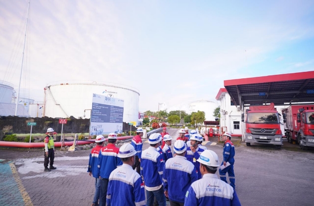 HMI Badko Sulselbar Audiensi ke Pertamina Sulawesi, Cek Kualitas Pertamax di IT Makassar