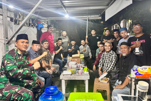 Andi Makmur Burhanuddin Bukber dengan Tim BCC Batu Putih