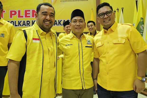 Evaluasi Pengurus Golkar Makassar: Andi Suharmika jadi Sekretaris, Ismail Ketua Harian