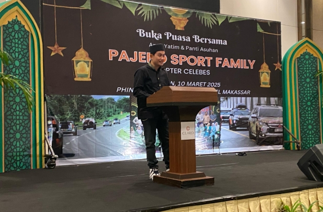 Pajero Sport Family Chapter Celebes Gelar Buka Puasa Bareng Anak Yatim