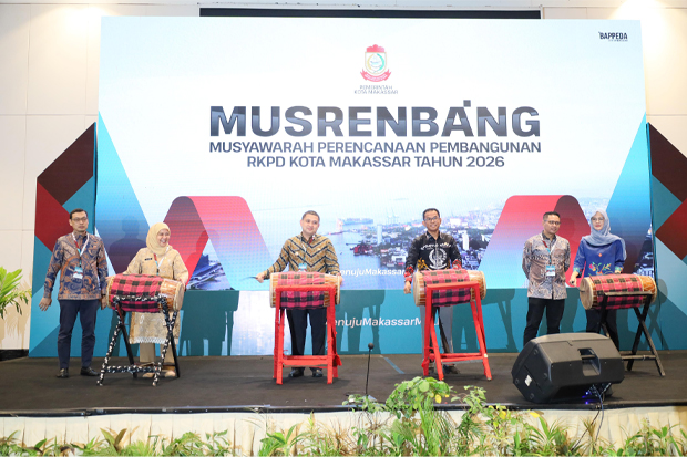 Walkot Munafri Minta Musrenbang RKPD 2026 Fokus Isu Strategis Sesuai Visi Kota Inklusif