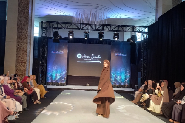 Hadir di Trend Hijab Expo, Jinan Daraha Tawarkan Koleksi Terbaru hingga Diskon