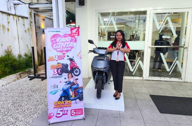 Promo Spesial untuk 3 Motor Listrik Honda dari Astra Motor Sulsel