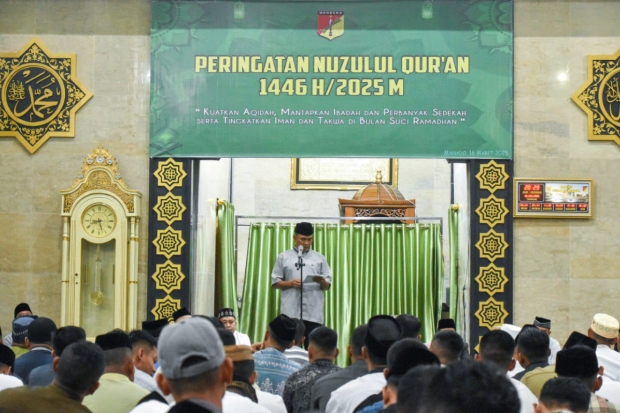 Kodam XIII/Merdeka Peringati Nuzulul Quran 1446 H dengan Penuh Khidmat