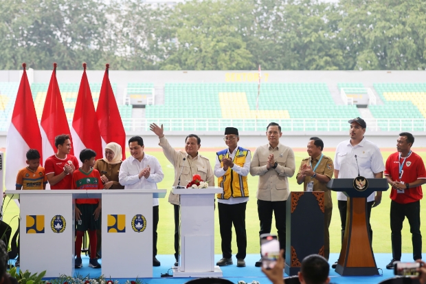 Presiden Prabowo Target Bangun 20 Stadion Baru dalam 3 Tahun