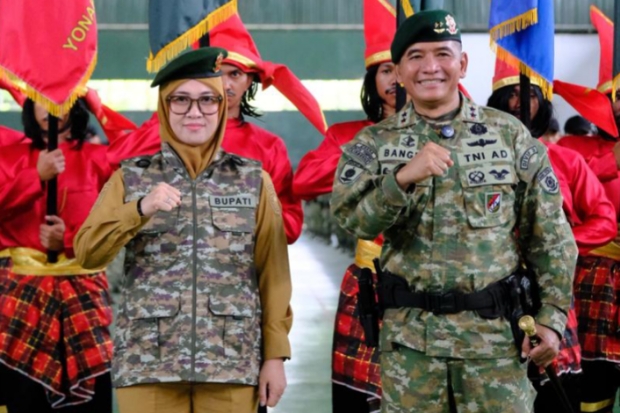 Bupati Gowa Dikukuhkan Sebagai Warga Kehormatan Divif 3 Kostrad