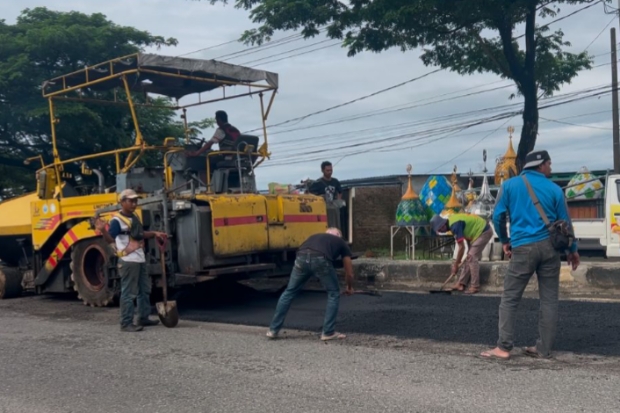 Jelang Lebaran, Pemkab Maros Perbaiki Jalan dan Siapkan Jalur Alternatif