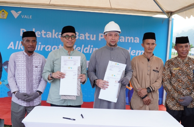 Dukung Tenaga Kerja Lokal, PT Vale & Alkhairaat Bangun Welding Academy