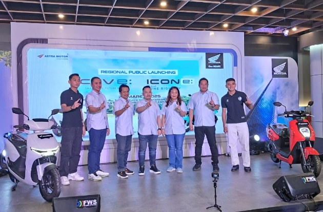 Honda CUV e: & ICON e: Resmi Mengaspal di Makassar, Siap Ramaikan Pasar Kendaraan Listrik