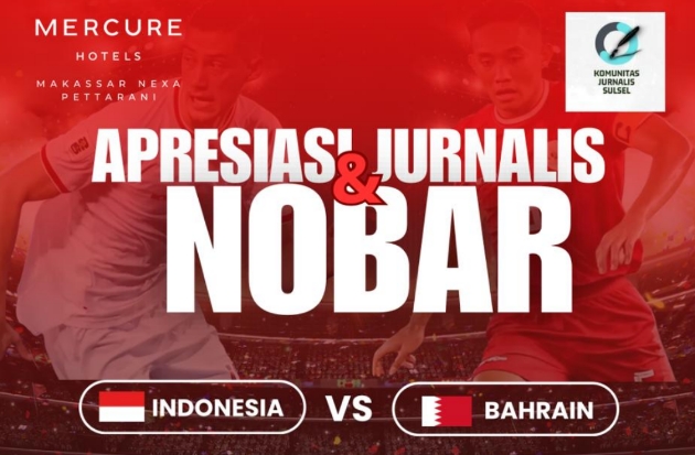 KJS Gelar Apresiasi Media dan Nobar Indonesia vs Bahrain