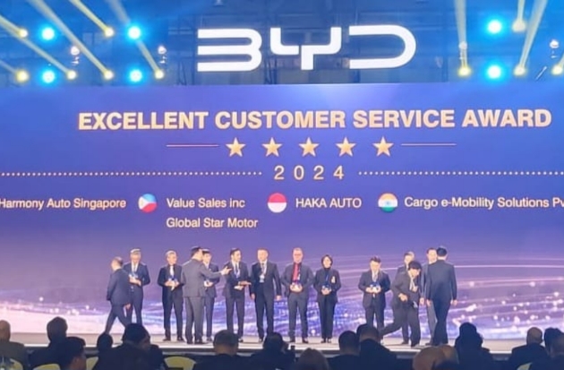 BYD Haka Auto Borong 6 Penghargaan Tingkat Asia Pacific 2025