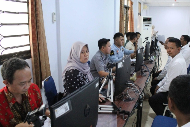 35 Peserta Ikuti SKD PPPK Kemenkumham 2024 Tahap II di Makassar