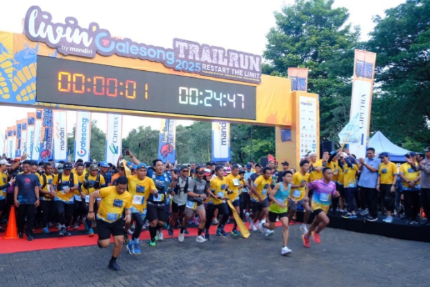Husniah Ajak Peserta Galesong Trail Run Nikmati Pemandangan Alam Gowa