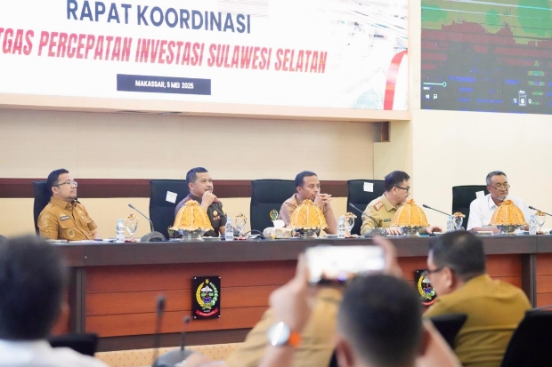 Wabup Gowa Paparkan Kendala Pembangunan Bendungan Jenelata di Rakor Investasi