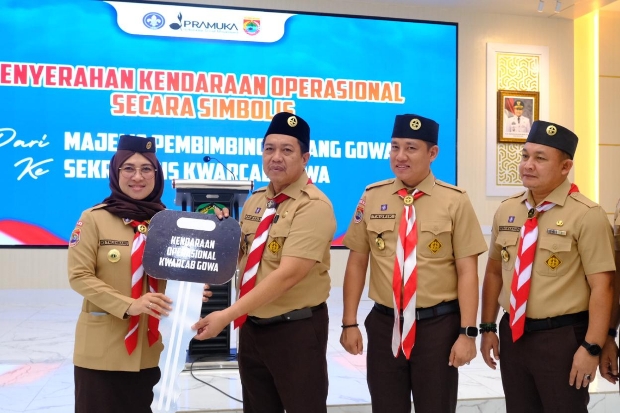 Buka Rakercab Gowa, Husniah Minta Program Pramuka Bersinergi dengan Pemerintah