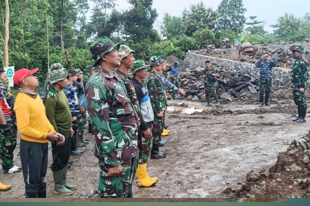 Pembangunan Embung Jadi Sasaran Utama TMMD ke-124 di Bantaeng