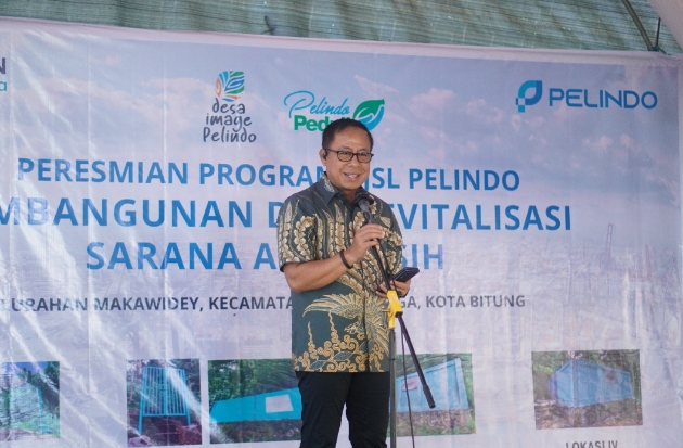 Warga Makawidey Nikmati Akses Air Bersih Berkat Program Pelindo