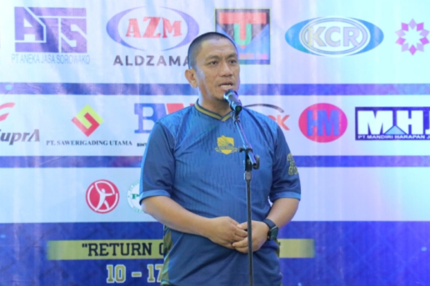 Bupati Luwu Timur Buka Badminton Tournament Sorowako Open se-Luwu Raya