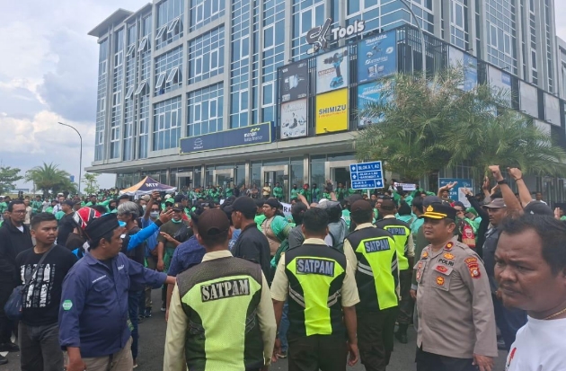Komunitas Ojek Online di Makassar Tolak Rencana Merger Grab & GoTo