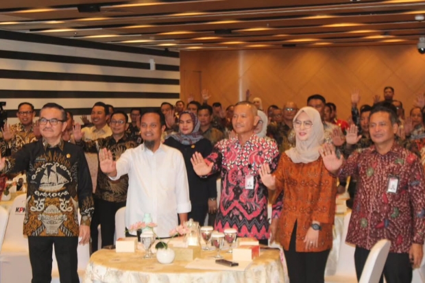 Gubernur Sulsel Paparkan Strategi Antikorupsi di Hadapan KPK dan 24 Kepala Daerah