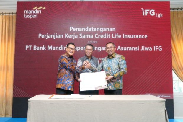 Bank Mandiri Taspen dan IFG Life Jalin Kerja Sama Beri Perlindungan Jiwa ke Nasabah