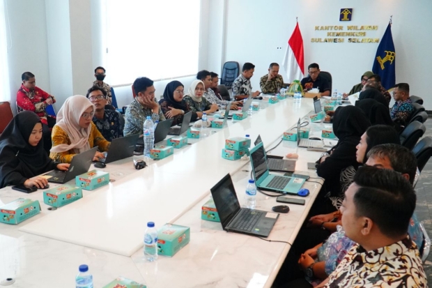 Kemenkum Sulsel Targetkan Realisasi Anggaran 60 Persen pada Triwulan Kedua 2025