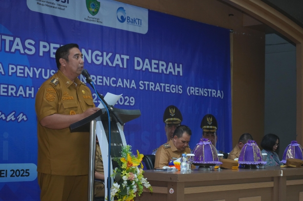 Pemkab Maros Gelar Forum OPD, Bahas Arah Strategis Pembangunan 2025–2029