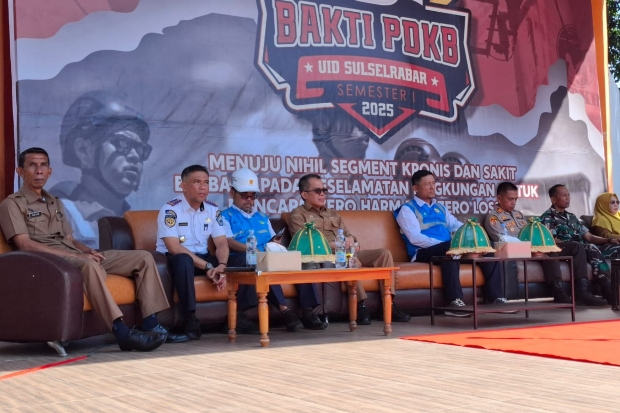 Sekda Bantaeng Hadiri Apel PDKB PLN UID Suselrabar