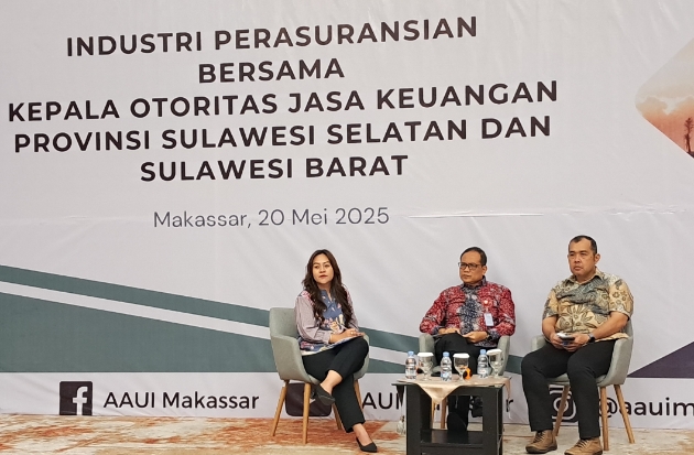 OJK Sulselbar - AAUI Makassar Perkuat Sinergi Bangun Industri Asuransi Tumbuh Kuat dan Berkelanjutan