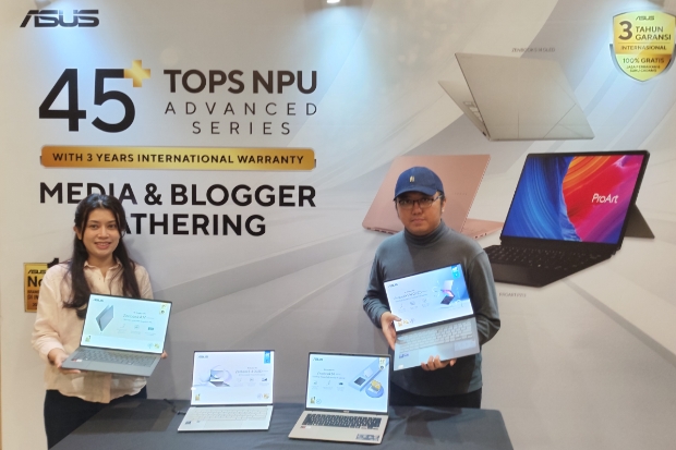 Performa NPU 45+ TOPS, ASUS Miliki Jajaran Laptop AI Paling Lengkap di Indonesia