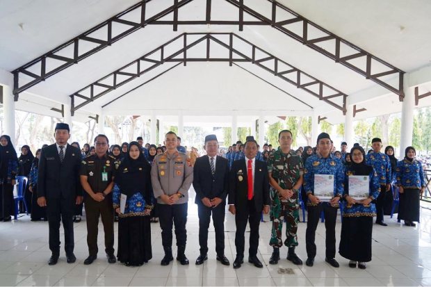 85 CPNS Formasi 2024 Terima SK di Pemkab Sidrap