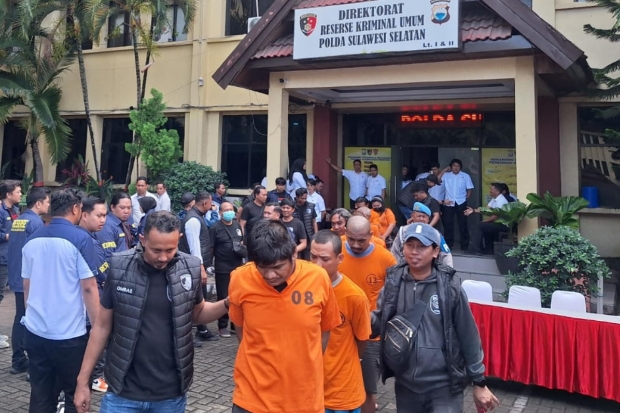 Polda Sulsel Amankan 844 Tersangka Selama Operasi Pekat Lipu 2025