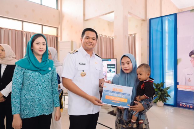 Atasi Stunting, Bupati Bantaeng Uji Nurdin Terima Bantuan Rp3 Miliar dari Mendukbangga