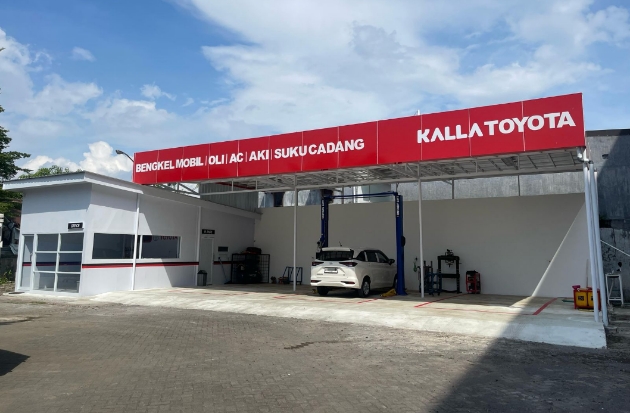 Kalla Toyota Buka Bengkel di MaRI, Servis Kendaraan Lebih Praktis & Nyaman