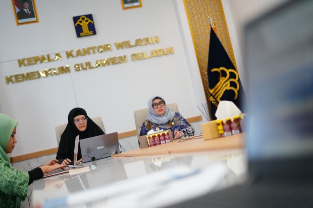 Kanwil Kemenkum Sulsel Sosialisasi Indeks Reformasi Hukum