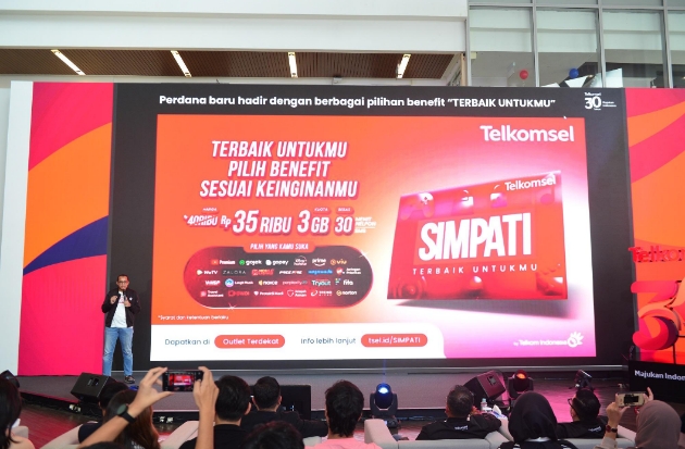 30 Tahun Telkomsel: SIMPATI Hadir dengan Wajah Baru