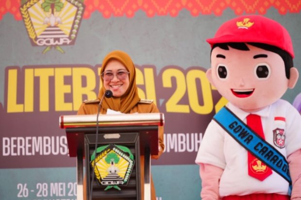 Bupati Gowa Nilai Festival Literasi Tumbuhkan Budaya Membaca