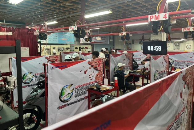 Astra Motor Sulsel Adakan Kontes Keterampilan untuk Mekanik dan Service Advisor