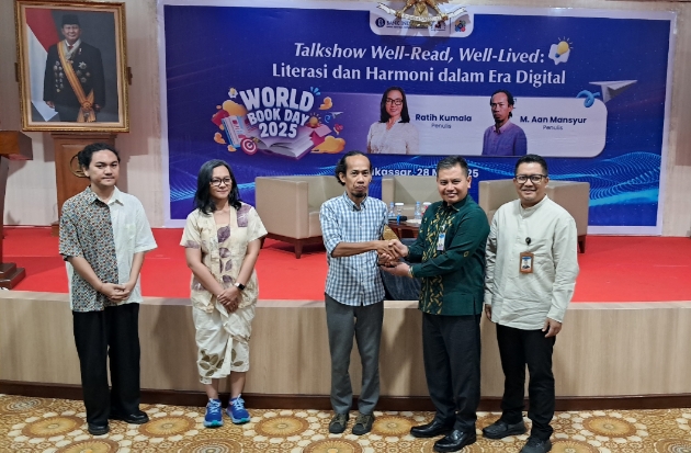 Talkshow Well-Read, Well-Lived: Literasi di Era Digital Bersama BI Sulsel
